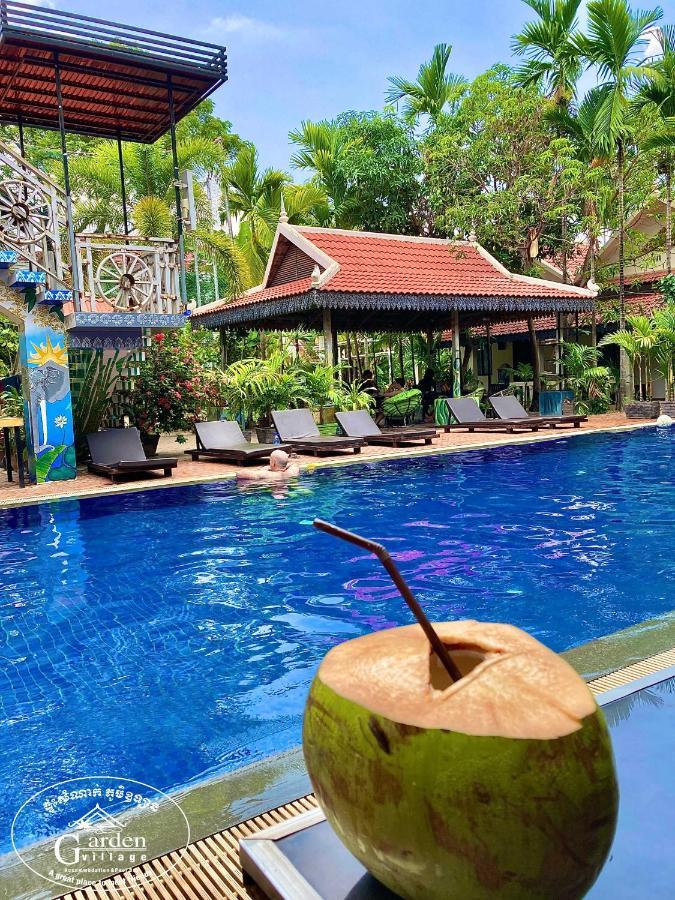 Garden Village Guesthouse & Pool Bar Siem Reap Exterior foto